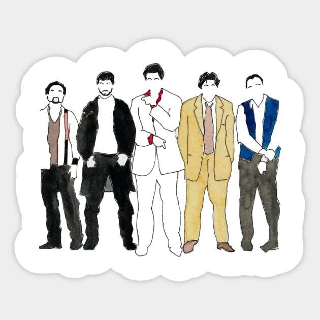 The Suspects Sticker by wtfiamisaid